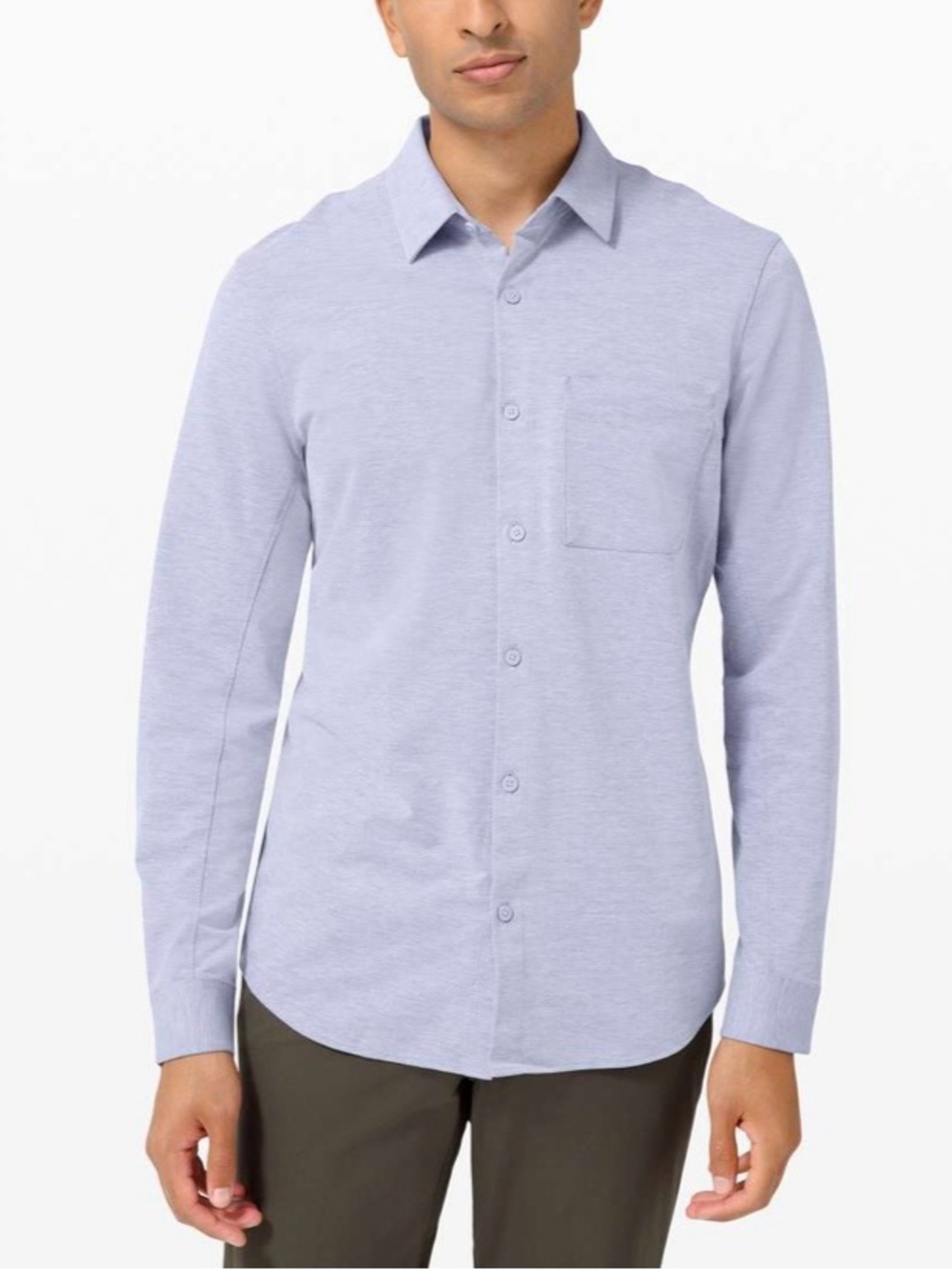 Lululemon Commission Long Sleeve Button Down Shirt Men’s Size Large